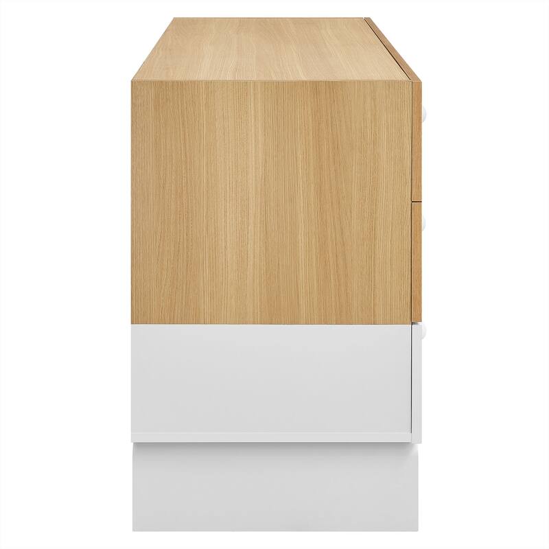 Nolia 6-Drawer Color Block Dresser