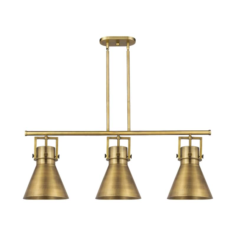 Innovations Lighting 411-3I-13-42 Newton Cone Pendant Newton Cone 3