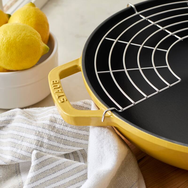 STAUB Cast Iron 4.5-qt Perfect Pan
