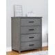 preview thumbnail 2 of 6, Sorelle Westley 4 Drawer Dresser