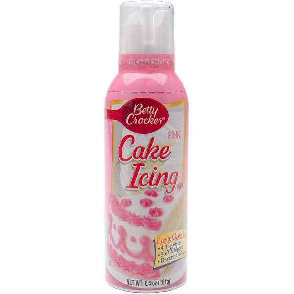 Shop Betty Crocker Decorating Cake Icing Can 6 4Oz Pink