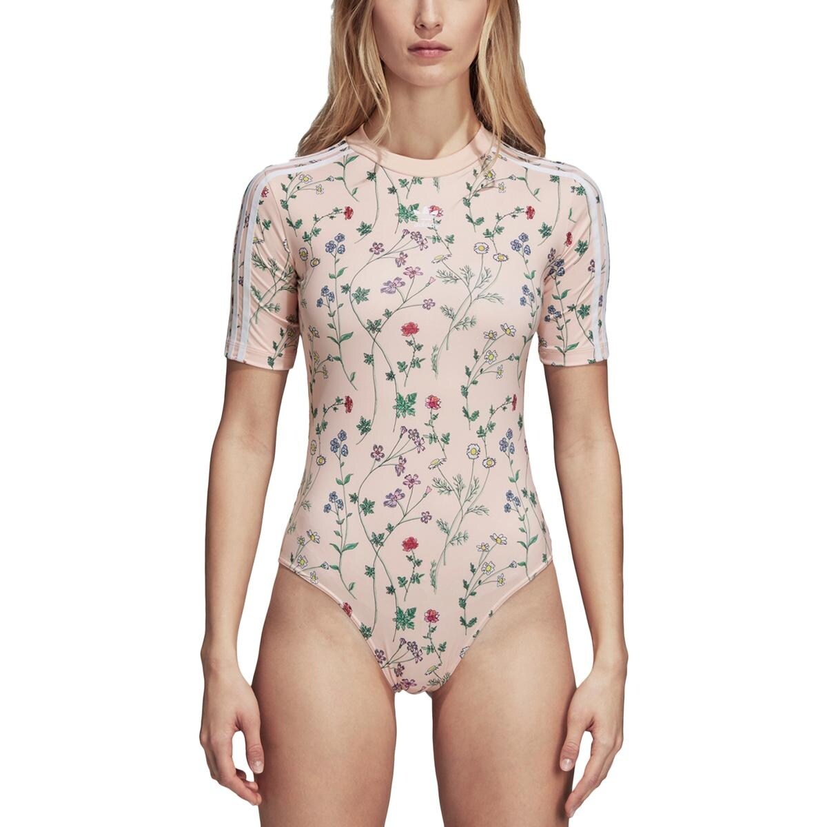 floral swimsuit by adidas originals