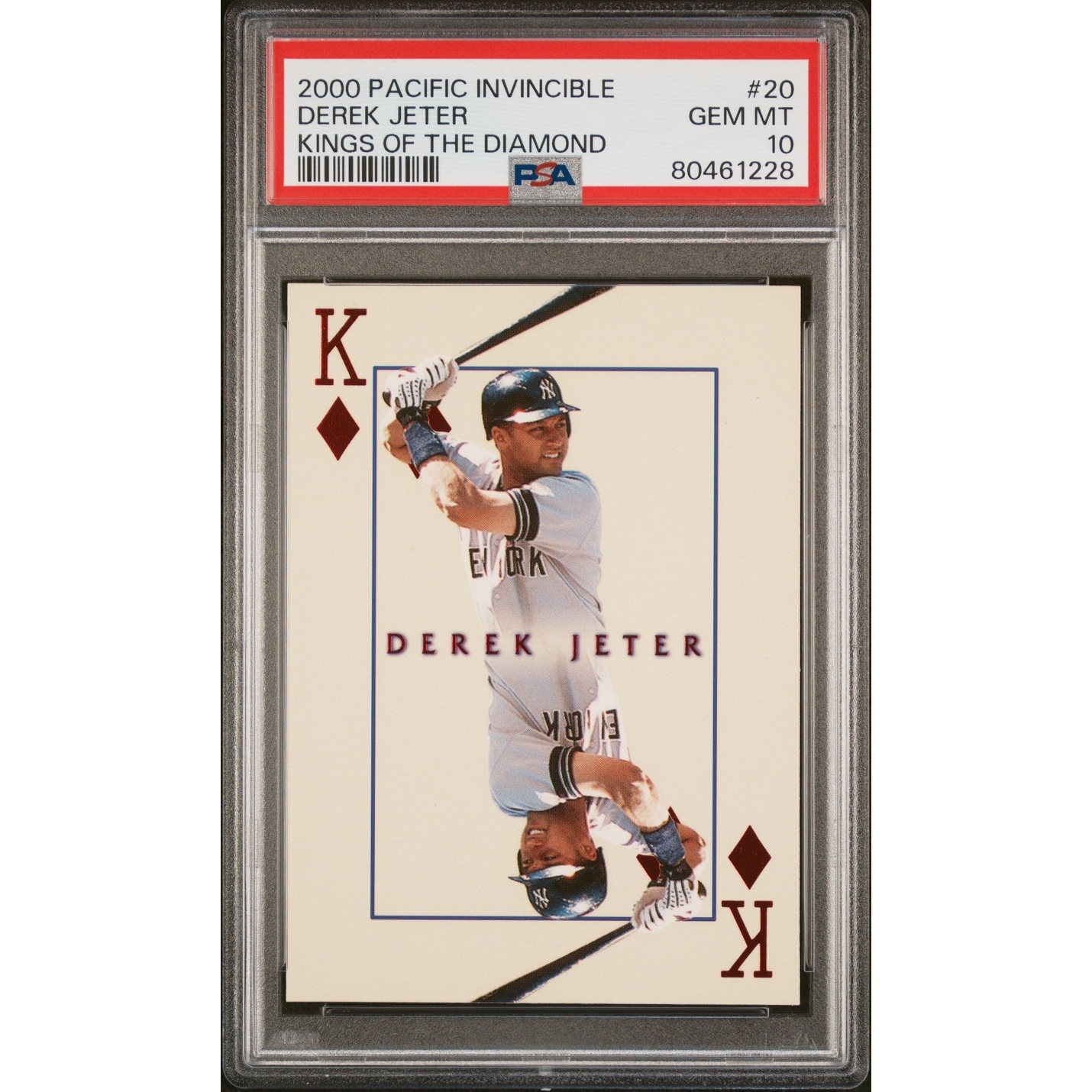 derek jeter rookie card graded 1993 Upper Deck SP Beckett 8 NM-MT : Collectibles & Fine Art This card has been slabbed and authenticated by PSA/DNA authentication services and graded a Mint 9 The foil coating on Derek