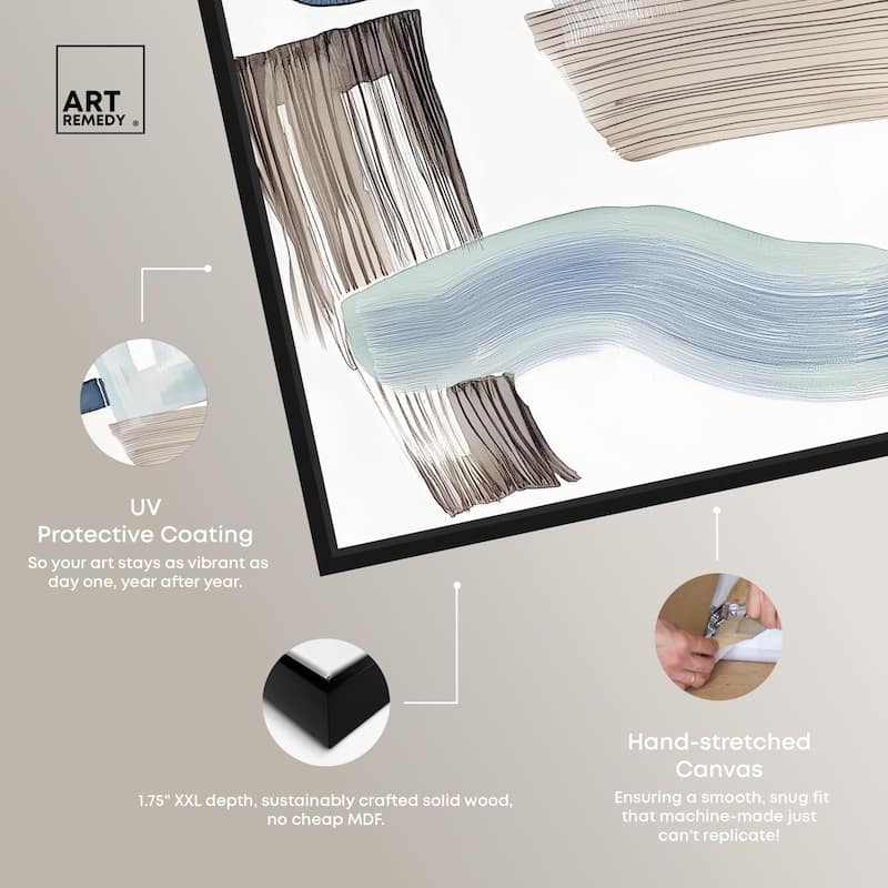 Abstract Order Canvas by Art Remedy