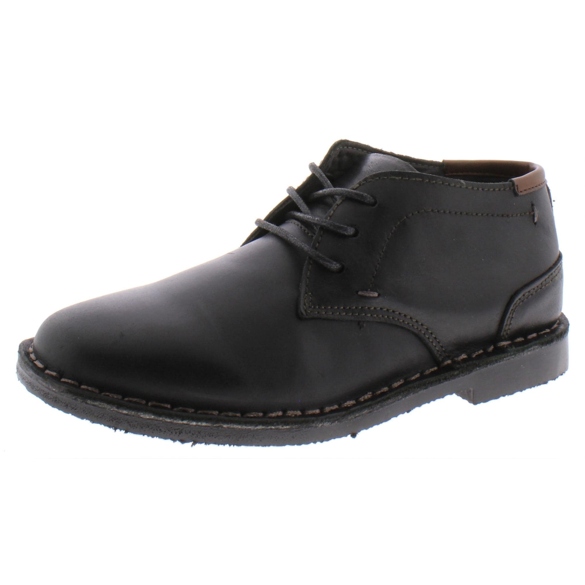 boys leather lace up boots