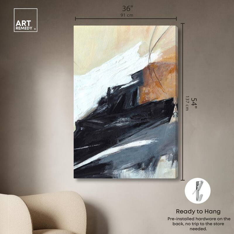 Wandering Moments II Canvas by Art Remedy, Gallery Wrapped