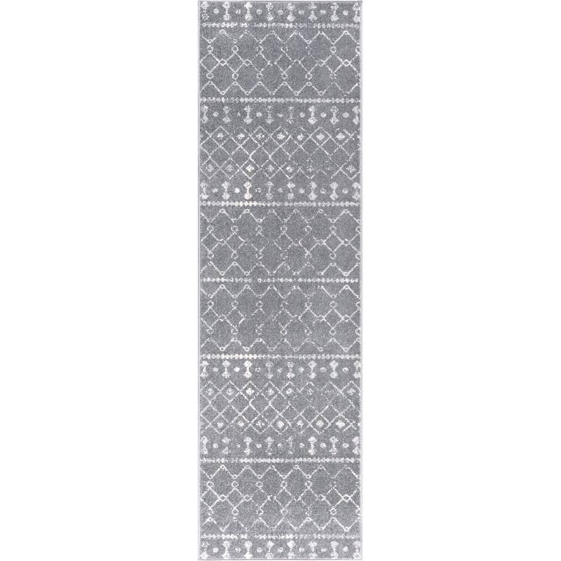 Jade Farmhouse Geometric Indoor Area Rug