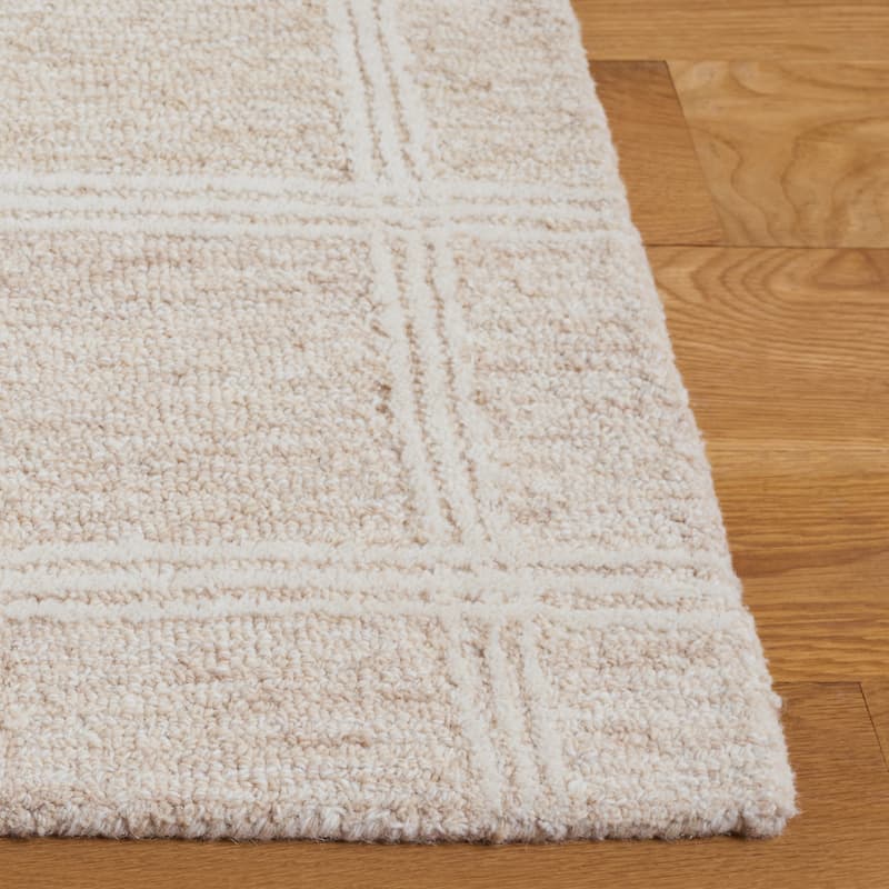 SAFAVIEH Handmade Pine Sandorne Modern & Contemporary Wool Rug