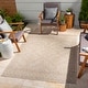 preview thumbnail 1 of 5, Artistic Weavers Artep Global Border Indoor/ Outdoor Area Rug Beige - 5' 3" x 7'