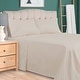 preview thumbnail 5 of 40, Miranda Haus 700 Thread Count Egyptian Cotton Solid Deep Pocket Sheet Set Full - Ivory