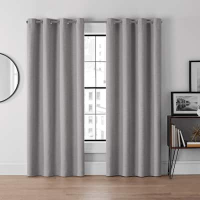 Eclipse Lawson Arm & Hammer Odor Neutralizing Blackout Grommet Curtain Panel