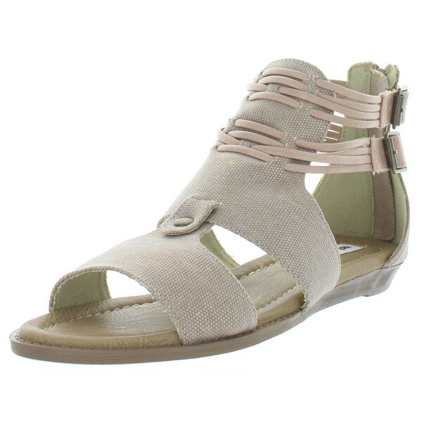 blush gladiator sandals