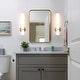 preview thumbnail 5 of 29, Modern Wall Sconce 2-Pack Sconce Wall Lighting Acrylic Lampshade 18in Wall Light Fixture