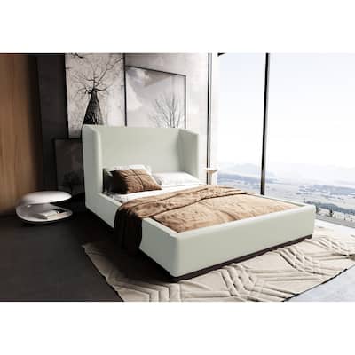 Ceets Sophisticated Modern Leather Upholstered Lenyx Bed Frame