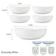 preview thumbnail 3 of 1, Everyday White 5-Piece Pasta Bowls