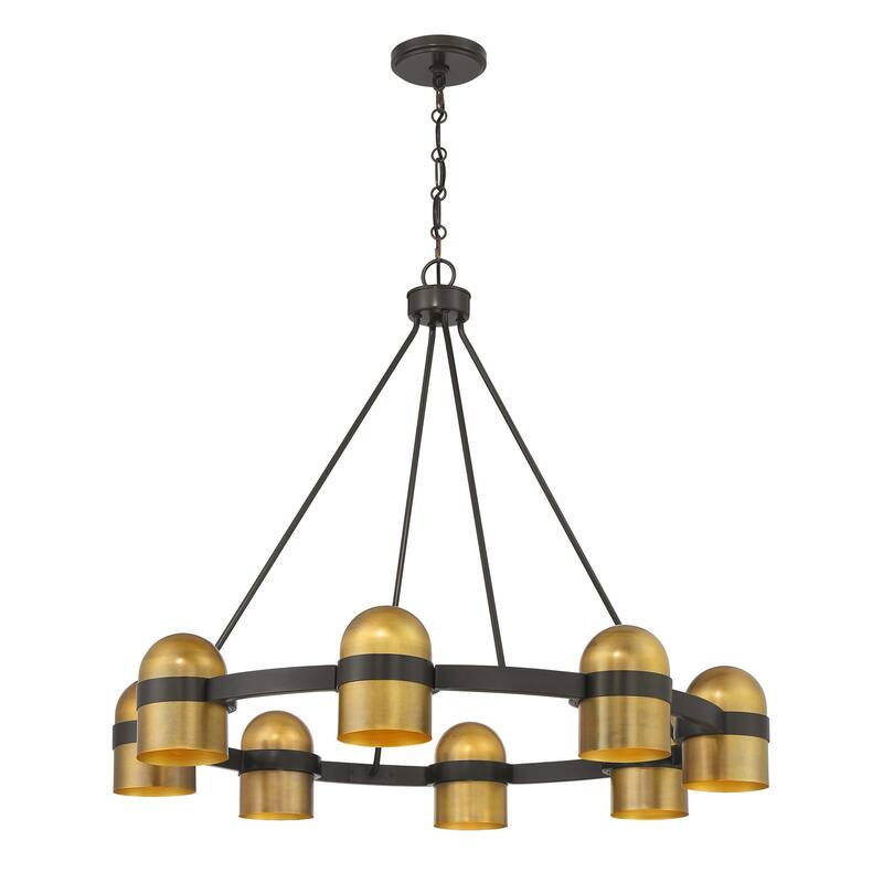 Savoy House 1-1152-8 Andover 8 Light 35" Wide LED Chandelier