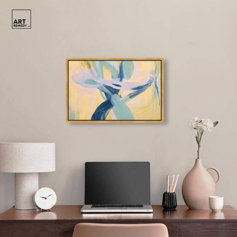 Entangled Embrace II Canvas by Art Remedy
