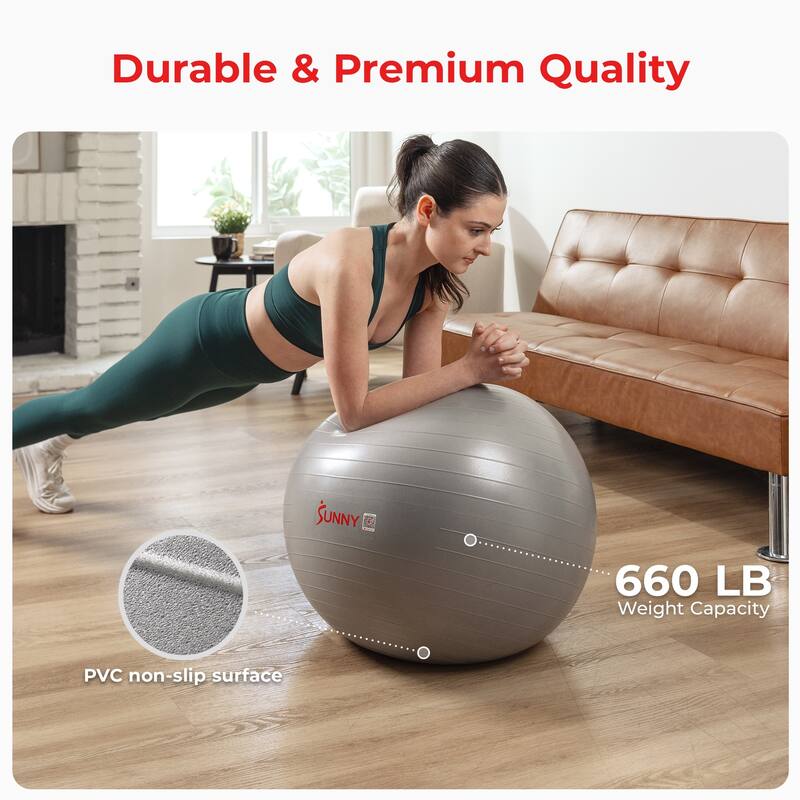 Sunny Health & Fitness Premium Yoga Ball X-Small 45CM EB02