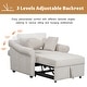 preview thumbnail 6 of 25, Chenille Accent Chair Convertible Sleeper Chair Adjustable Backrest Sofa Chair, 3 in 1 Chaise Lounges Chair Turns Into Chair Bed