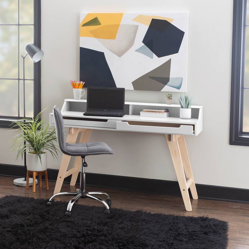 Seneca Two Drawer Desk