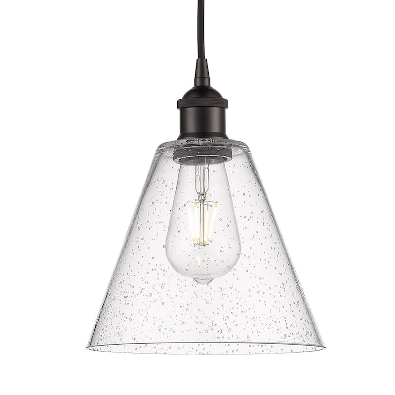 Innovations Lighting 616-1P-11-8 Edison Pendant Edison 8" Wide Mini - Oil Rubbed Bronze / Seedy