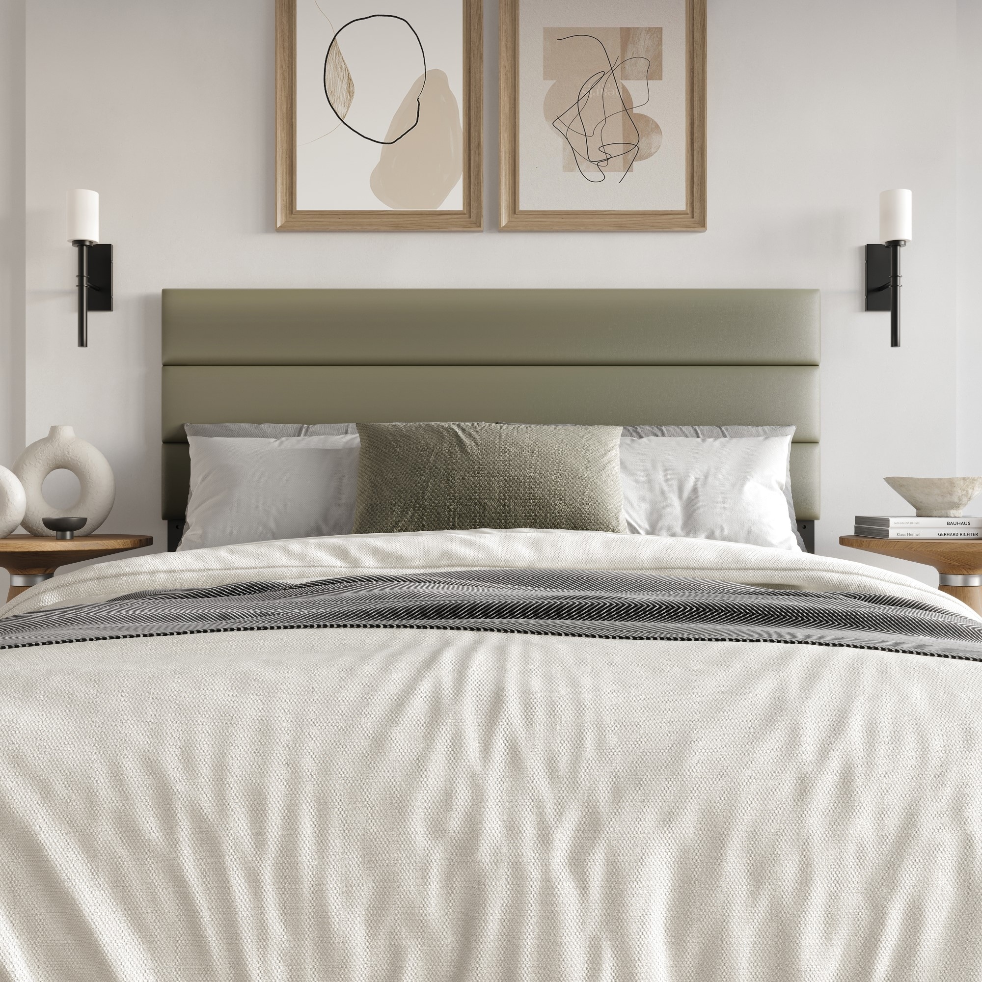 Clayfell Scranton Upholstered Headboard