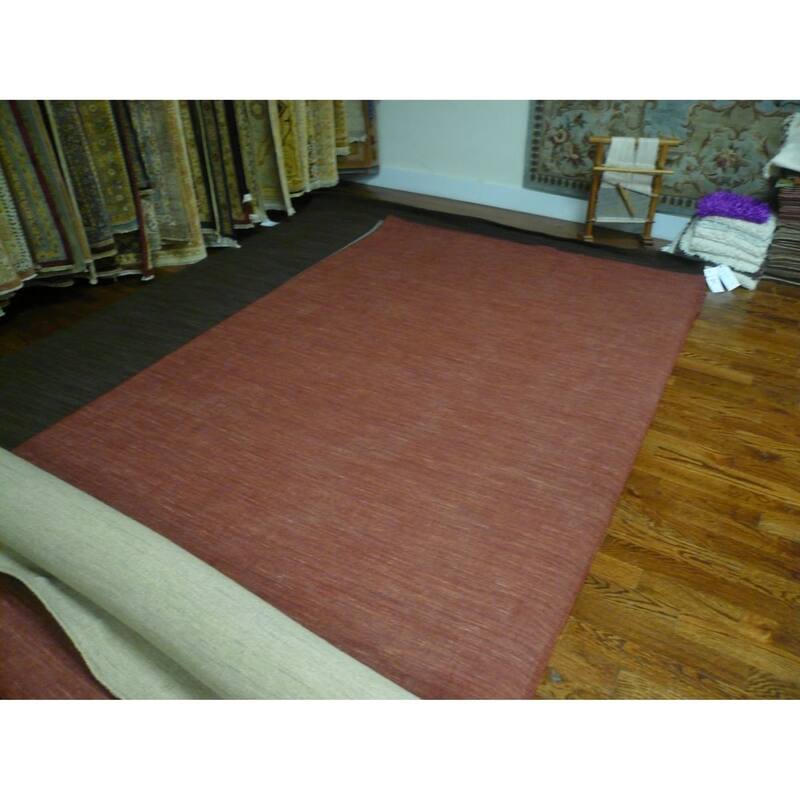 SAFAVIEH Handmade Cape Cod Nidelea Coastal Jute Rug - 4' x 6' - Russet Red