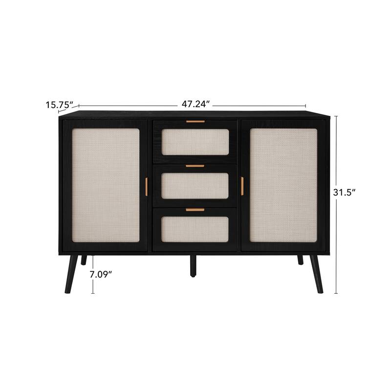 2 Door 3 Drawer Cabinet