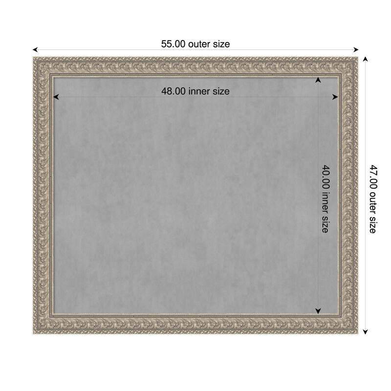 Amanti Art Sydney Silver Framed - 55 x 47 in