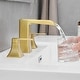 preview thumbnail 21 of 34, Double Handle Three-Hole Bath Waterfall Faucet with Drain