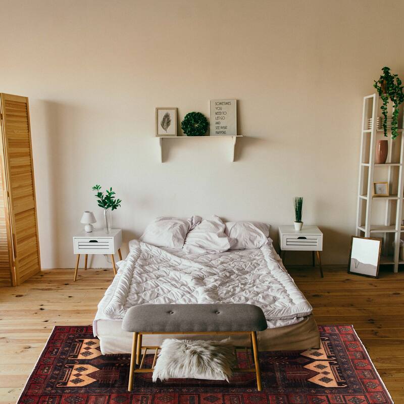 ECARPETGALLERY Hand-knotted Konya Anatolian Black, Red Wool Rug - 4'5 x 9'1