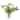 Enova Home Home Mixed Artificial Silk Roses Flowers and Greenery Arrangement in Cube Glass Vase with Faux Water for Home Decór