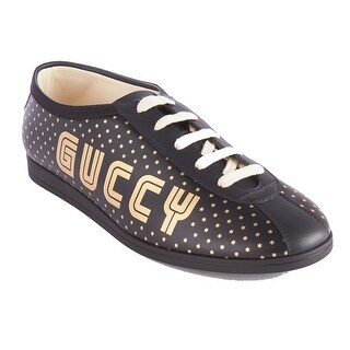 black and gold gucci loafers