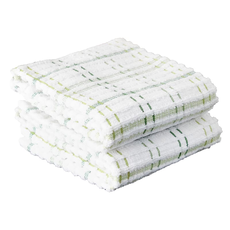 RITZ Royale Check Cotton Kitchen Towels (Set of 2)
