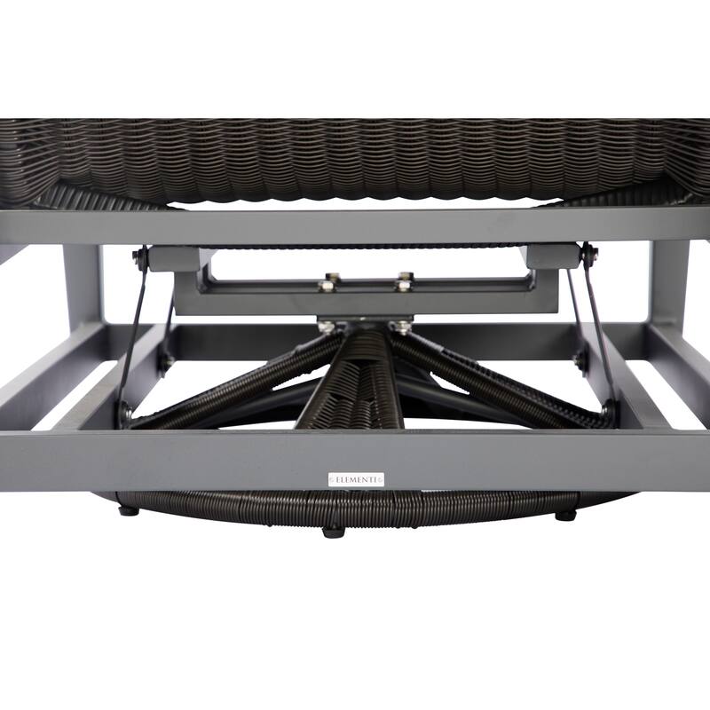 Laguna Powder-Coated Aluminum Swivel Glider Chair with Sunbrella® Cushions