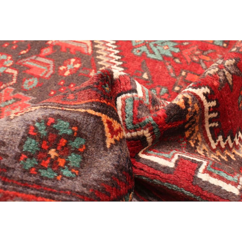 ECARPETGALLERY Hand-knotted Andelz Dark Grey Wool Rug - 4'0 x 6'8