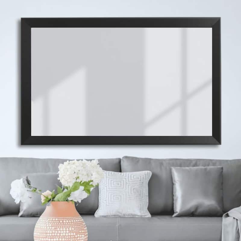 LaRue Black Framed Vanity Mirror