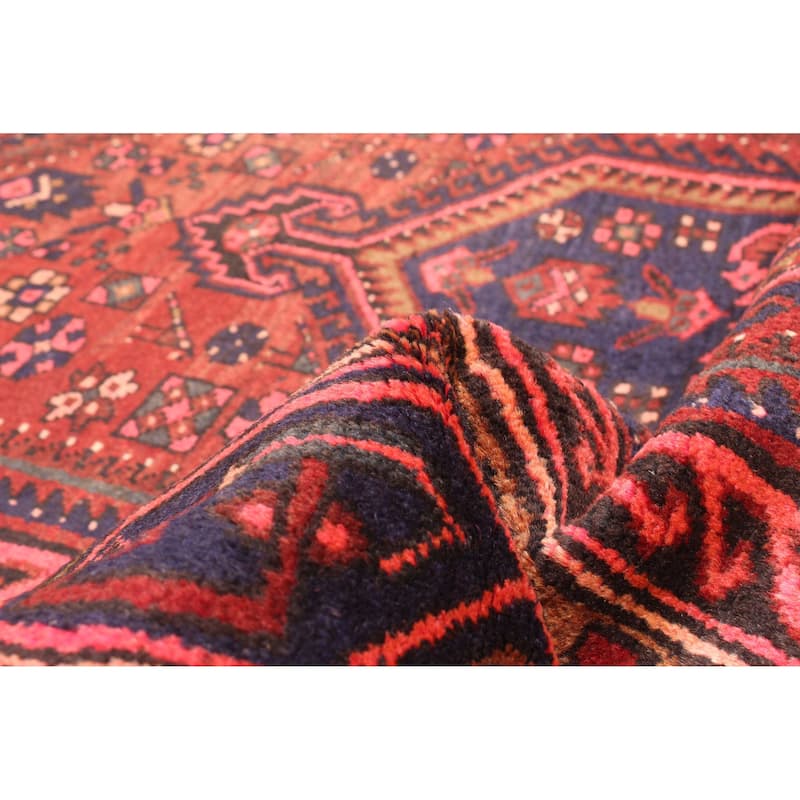 ECARPETGALLERY Hand-knotted Anadol Red Wool Rug - 4'2 x 6'10
