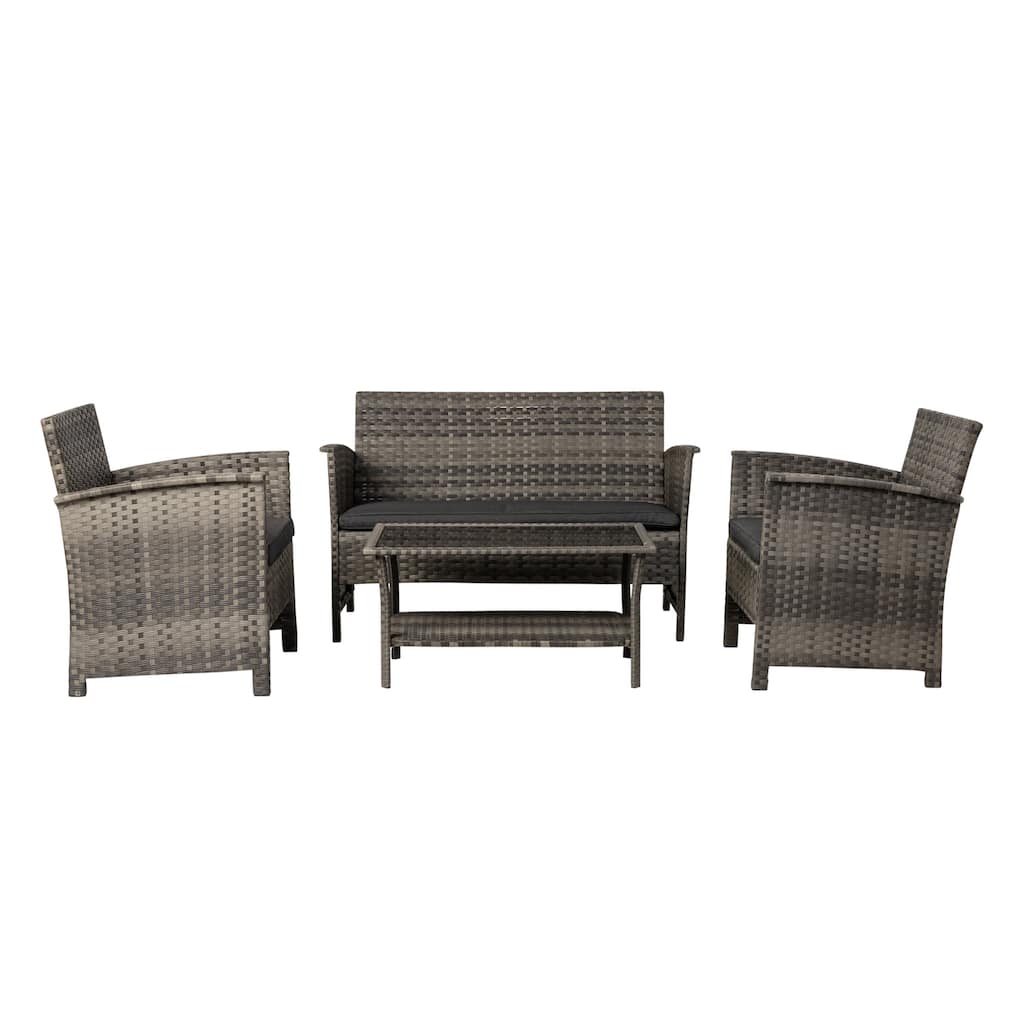 Jareth Wicker Patio Set
