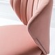 preview thumbnail 34 of 75, HULALA HOME Upholstered Premium Velvet Tufted Dining Chair with Small Base Set of 2