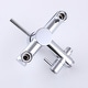 preview thumbnail 47 of 58, Outdoor 10 Inch Round Rain Shower Set with Handheld Shower (Adjustable Slider)