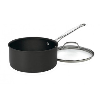 Cuisinart 6194-20 Chef's Classic Nonstick Hard-Anodized 4-Quart Saucepan with Lid