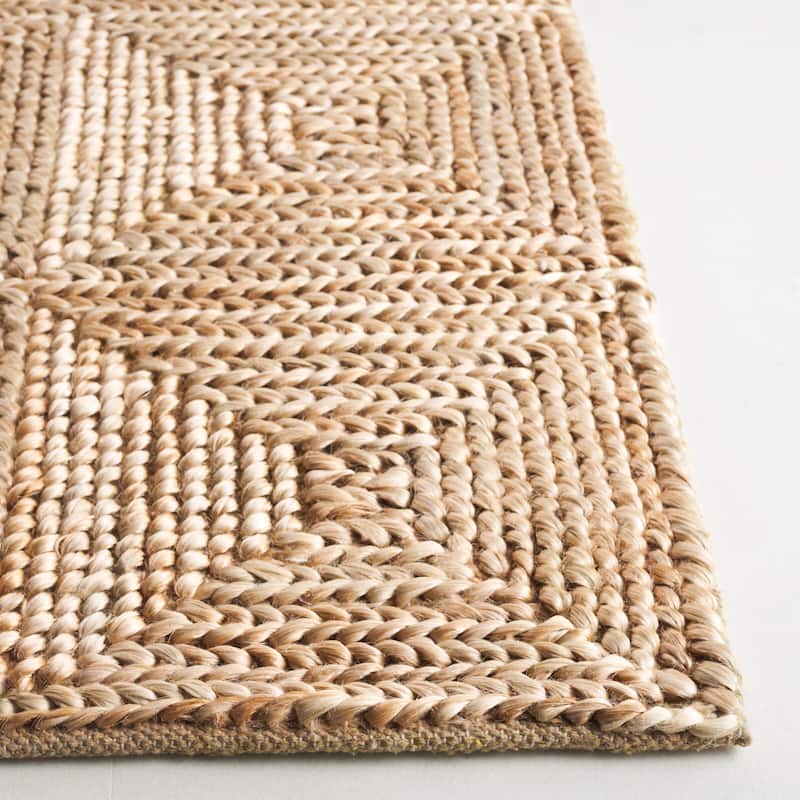 SAFAVIEH Handmade Natural Fiber Cailyn Farmhouse Wool Rug