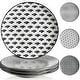 preview thumbnail 38 of 42, vancasso Macaron 4-Piece Multi-Color Dinner Plates Dessert Soup Plates