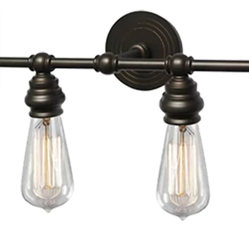 AA Warehousing Tiffany 4-light Oil Rubbed Bronze Vanity Light