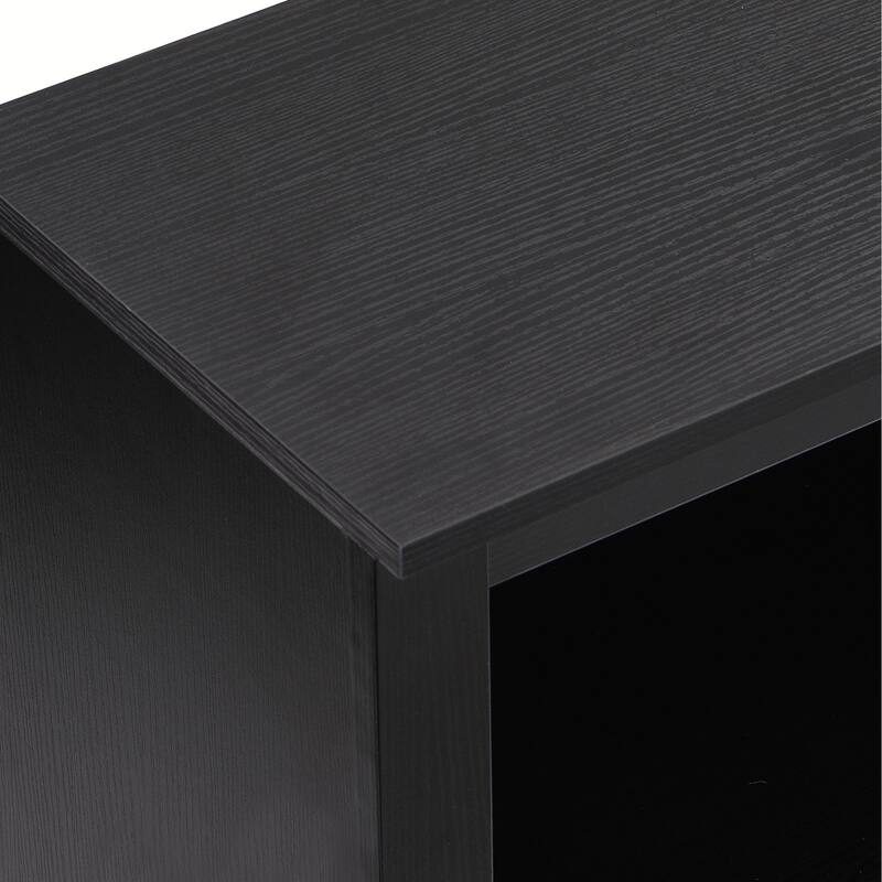 Modern Shoe Cubby Console: Spacious, Free-Standing Storage Cabinet