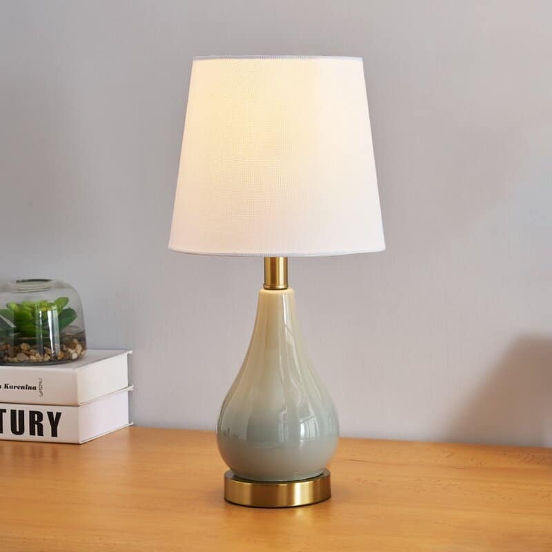 17.5" Table Lamp Set with USB (Set of 2)