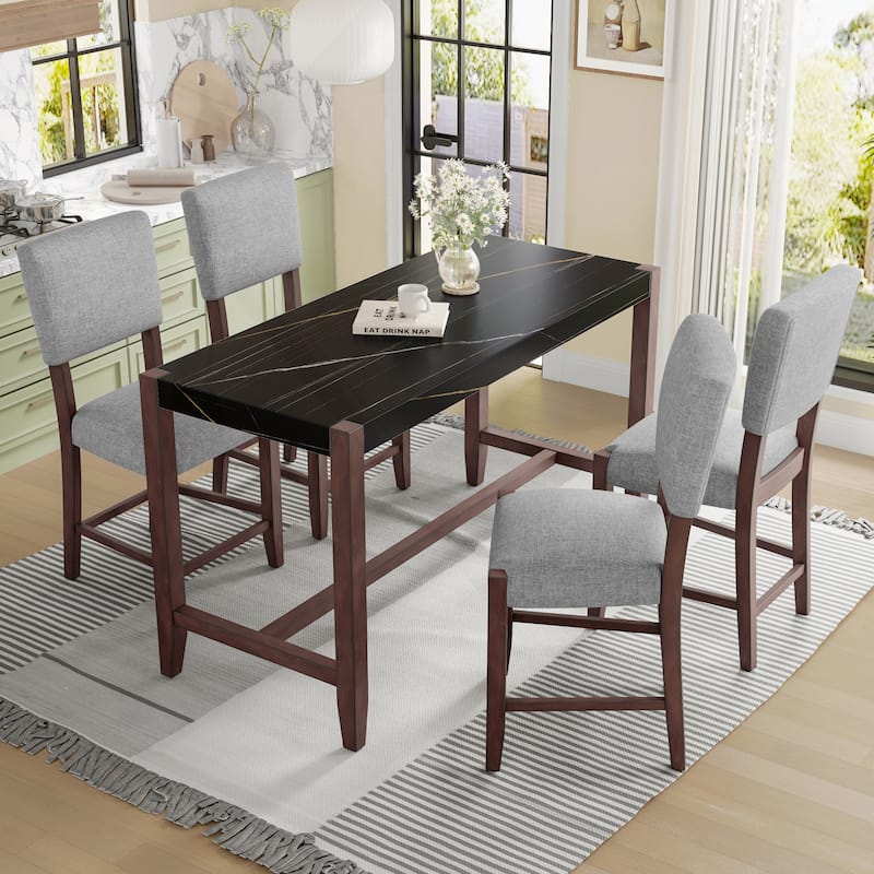 Versatile Counter Height Table for Various Spaces with Modern Design