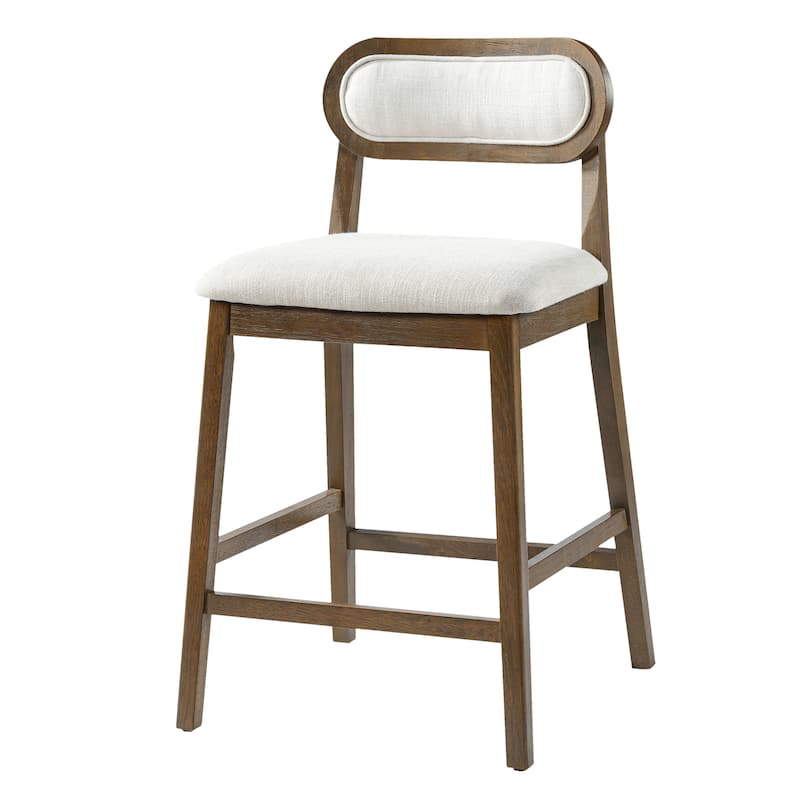 Christopher Knight Home - Kavo Modern Counter Height Bar Stools with Padded Seat & Adjustable Foot Glides
