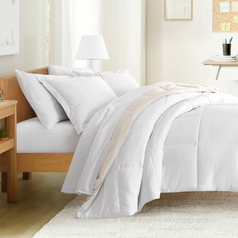 Simply Essential Dorm In A Bag Comforter, Sheet Set and Mattress Pad